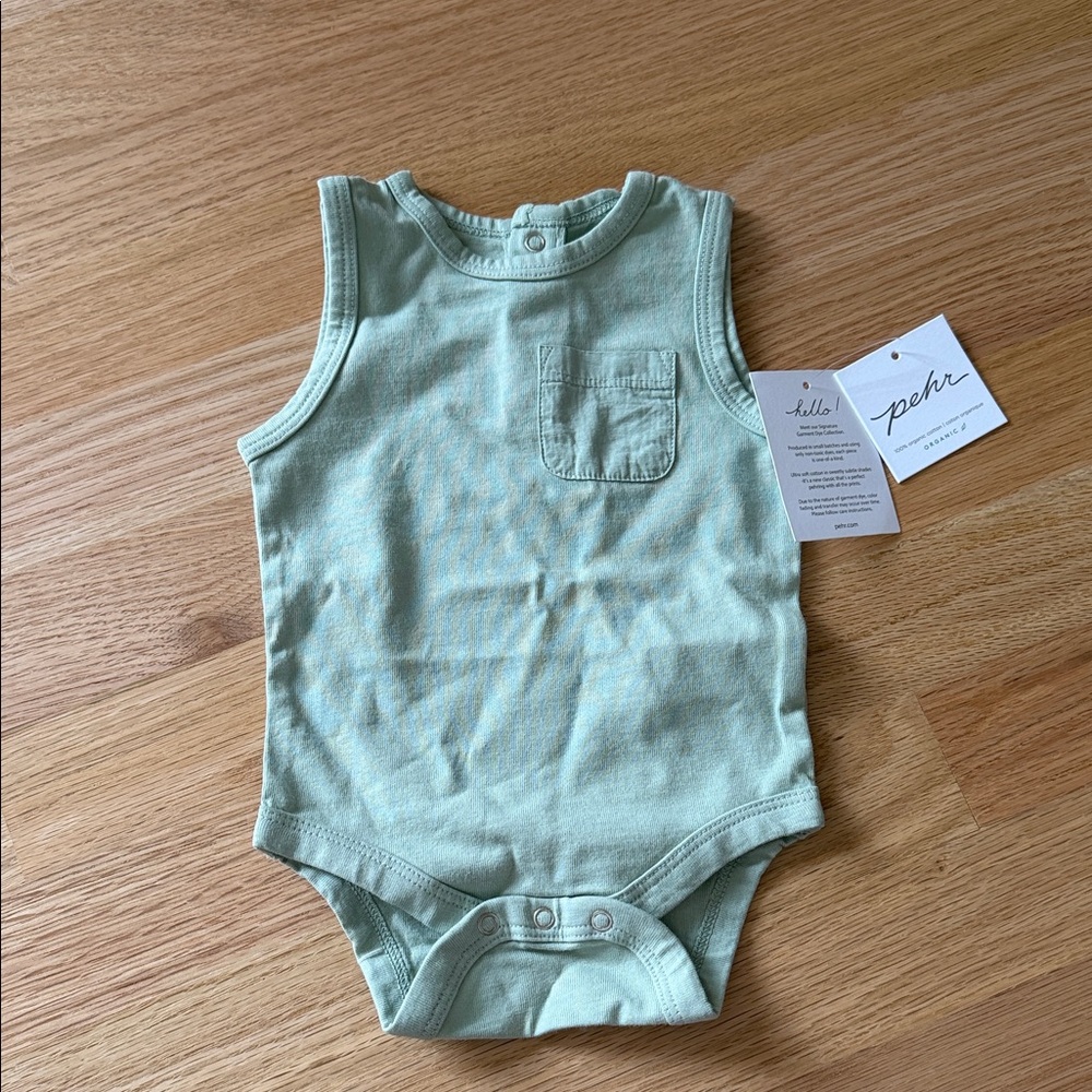 Pehr Kids Green One Piece